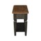 International Concepts Rectangle Vista Side Table, 24 W, 14 L, 24 in H, Wood, Hickory/Washed Coal OT45-15E2 - alternate 3